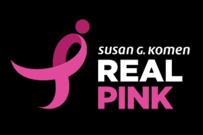 Susan G Komen Real Pink Logo - Breast Cancer Awareness